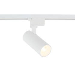 Bėginės sistemos TRACER 1-fazės šviestuvas 1xLED 10W 2700, 4000, 6000K (CCT keičiama) BALTA