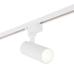 Bėginės sistemos TRACER 1-fazės šviestuvas 1xLED 10W 2700, 4000, 6000K (CCT keičiama) BALTA