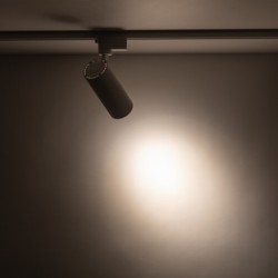Bėginės sistemos TRACER 1-fazės šviestuvas 1xLED 20W 2700, 4000, 6000K (CCT keičiama) BALTA