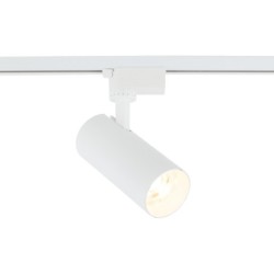 Bėginės sistemos TRACER 1-fazės šviestuvas 1xLED 20W 2700, 4000, 6000K (CCT keičiama) BALTA