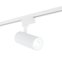 Bėginės sistemos TRACER 1-fazės šviestuvas 1xLED 20W 2700, 4000, 6000K (CCT keičiama) BALTA