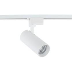 Bėginės sistemos TRACER 1-fazės šviestuvas 1xLED 20W 2700, 4000, 6000K (CCT keičiama) BALTA
