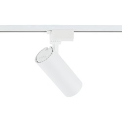 Bėginės sistemos TRACER 1-fazės šviestuvas 1xLED 20W 2700, 4000, 6000K (CCT keičiama) BALTA