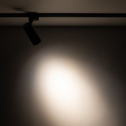 Bėginės sistemos TRACER 1-fazės šviestuvas 1xLED 20W 2700, 4000, 6000K (CCT keičiama) JUODA