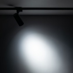 Bėginės sistemos TRACER 1-fazės šviestuvas 1xLED 20W 2700, 4000, 6000K (CCT keičiama) JUODA