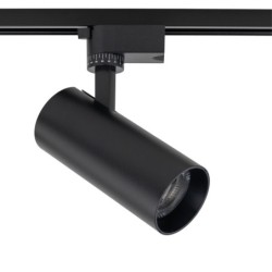 Bėginės sistemos TRACER 1-fazės šviestuvas 1xLED 20W 2700, 4000, 6000K (CCT keičiama) JUODA