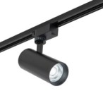 Bėginės sistemos TRACER 1-fazės šviestuvas 1xLED 20W 2700, 4000, 6000K (CCT keičiama) JUODA