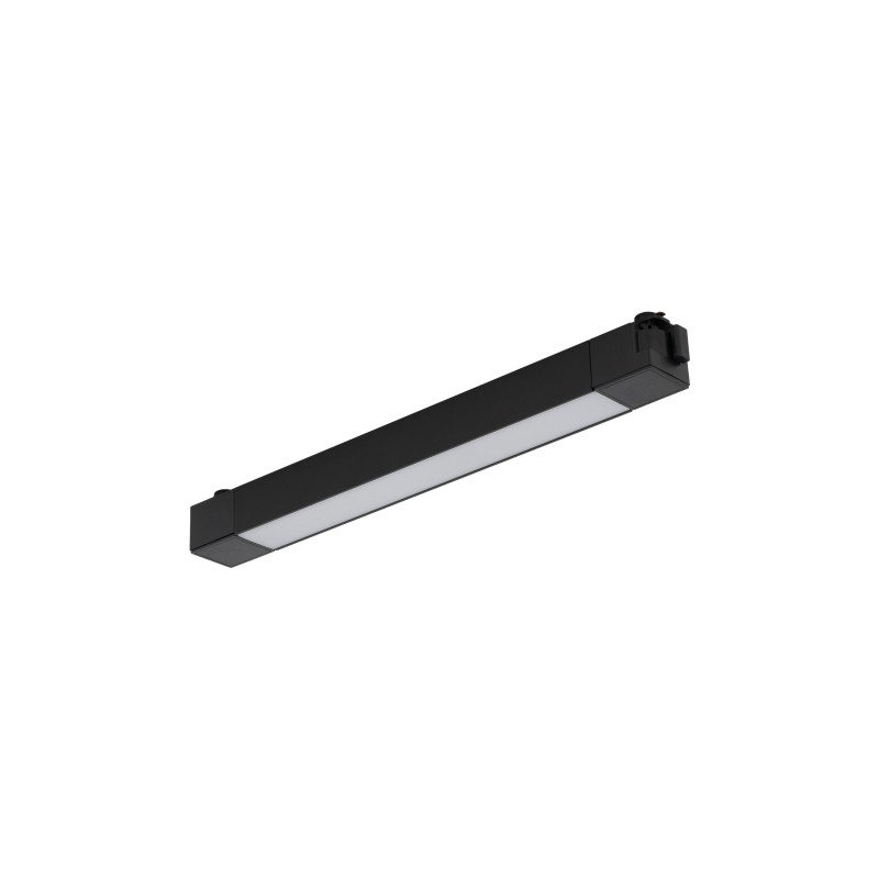 Bėginės sistemos TRACER 1-fazės šviestuvas 1xLED 20W 3000K (Šilta balta) JUODA