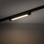 Bėginės sistemos TRACER 1-fazės šviestuvas 1xLED 20W 3000K (Šilta balta) JUODA
