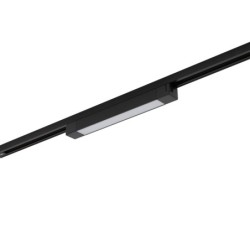 Bėginės sistemos TRACER 1-fazės šviestuvas 1xLED 20W 3000K (Šilta balta) JUODA