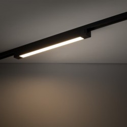 Bėginės sistemos TRACER 1-fazės šviestuvas 1xLED 30W 3000K (Šilta balta) JUODA