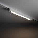 Bėginės sistemos TRACER 1-fazės šviestuvas 1xLED 30W 3000K (Šilta balta) BALTA