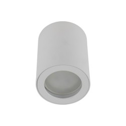 Lubinis šviestuvas LIGNO 1xGU10 BALTA IP44