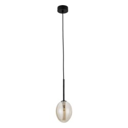Pakabinamas šviestuvas PEARL 1xG9 JUODA