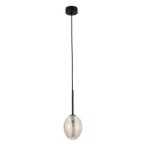 Pakabinamas šviestuvas PEARL 1xG9 JUODA