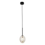 Pakabinamas šviestuvas PEARL 1xG9 JUODA