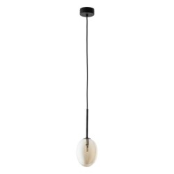 Pakabinamas šviestuvas PEARL 1xG9 JUODA