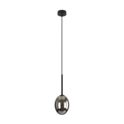 Pakabinamas šviestuvas PEARL 1xG9 JUODA