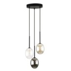 Pakabinamas šviestuvas PEARL 3xG9 JUODA