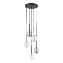 Pakabinamas šviestuvas PEARL 5xG9 JUODA
