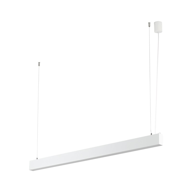 Pakabinamas šviestuvas LUXE 1xLED 40W 3000, 4000, 6000 K (CCT keičiama) BALTA