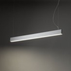 Pakabinamas šviestuvas LUXE 1xLED 40W 3000, 4000, 6000 K (CCT keičiama) BALTA