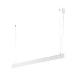 Pakabinamas šviestuvas LUXE 1xLED 40W 3000, 4000, 6000 K (CCT keičiama) BALTA