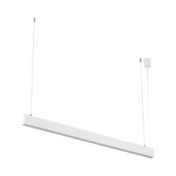 Pakabinamas šviestuvas LUXE 1xLED 40W 3000, 4000, 6000 K (CCT keičiama) BALTA