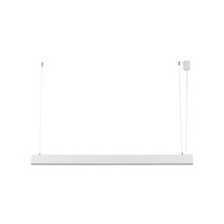 Pakabinamas šviestuvas LUXE 1xLED 40W 3000, 4000, 6000 K (CCT keičiama) BALTA
