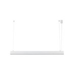 Pakabinamas šviestuvas LUXE 1xLED 40W 3000, 4000, 6000 K (CCT keičiama) BALTA