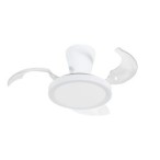 Lubinis šviestuvas su ventiliatoriumi BREEZE 1xLED 18W 2700, 4000, 6000K (CCT keičiama) BALTA