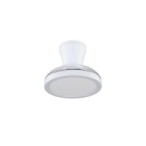 Lubinis šviestuvas su ventiliatoriumi BREEZE 1xLED 18W 2700, 4000, 6000K (CCT keičiama) BALTA