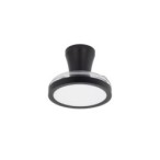 Lubinis šviestuvas su ventiliatoriumi BREEZE 1xLED 18W 2700, 4000, 6000K (CCT keičiama) JUODA