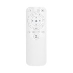 Lubinis šviestuvas su ventiliatoriumi BREEZE 1xLED 18W 2700, 4000, 6000K (CCT keičiama) JUODA