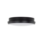 Lubinis šviestuvas SFERIS 1xLED 18W 3000K (Šilta balta) JUODA IP54