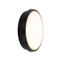 Lubinis šviestuvas SFERIS 1xLED 18W 3000K (Šilta balta) JUODA IP54