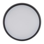 Lubinis šviestuvas SFERIS 1xLED 18W 3000K (Šilta balta) JUODA IP54