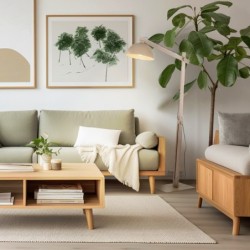 Toršeras OSLO 1xE27 SMĖLIO