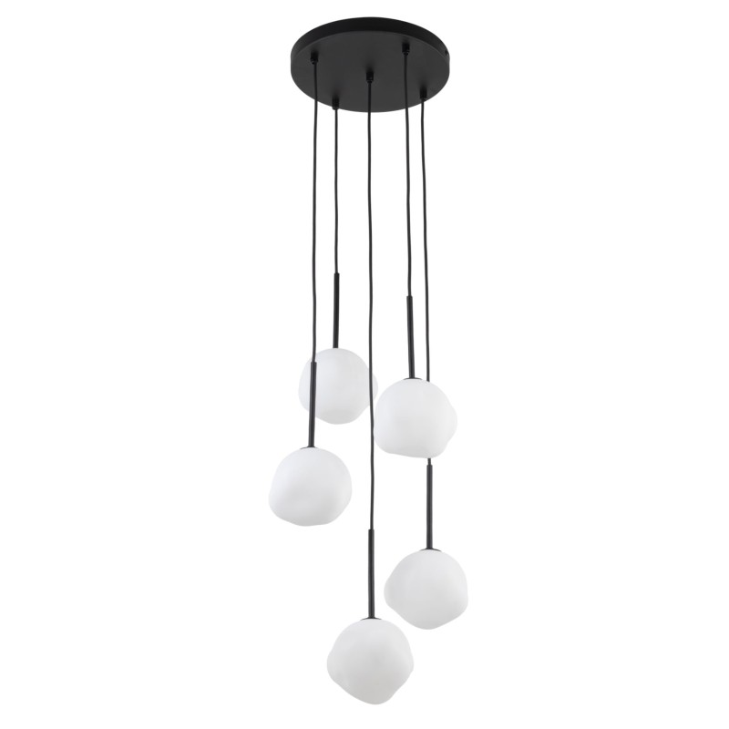 Pakabinamas šviestuvas MISTY 5xG9 JUODA