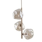 Pakabinamas šviestuvas LAVA 3xG9 SMĖLIO