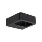 Sieninis lauko šviestuvas ARIUS 1xLED 10W 3000K (Šilta balta) JUODA IP54