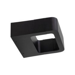 Sieninis lauko šviestuvas ARIUS 1xLED 10W 3000K (Šilta balta) JUODA IP54