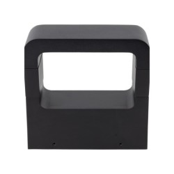 Sieninis lauko šviestuvas ARIUS 1xLED 10W 3000K (Šilta balta) JUODA IP54