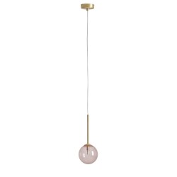 Pakabinamas šviestuvas BOSSO MINI 14 MULTICOLOUR (DUSTY ROSE) 1xG9 Geležis, Stiklas (1119XXS40_BR)