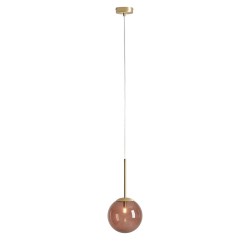 Pakabinamas šviestuvas BOSSO MINI 20 MULTICOLOUR (CHOCO CREAM) 1xG9 Geležis, Stiklas (1119XS40_CK)