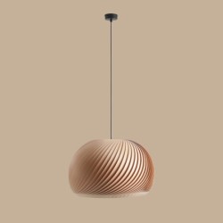 Pakabinamas šviestuvas NATURE DARK XL 1xE27 Geležis, Mediena (1110G_XL)