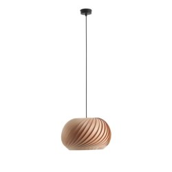 Pakabinamas šviestuvas NATURE DARK S 1xE27 Geležis, Mediena (1110G_S)