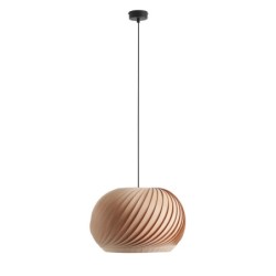 Pakabinamas šviestuvas NATURE DARK M 1xE27 Geležis, Mediena (1110G_M)