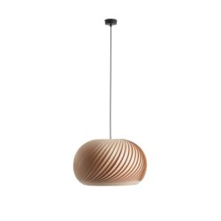 Pakabinamas šviestuvas NATURE DARK L 1xE27 Geležis, Mediena (1110G_L)