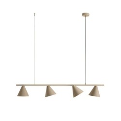 Pakabinamas šviestuvas FORM 4 BEIGE 4xE27 Geležis (1108L17)